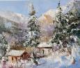 Снежные склоны гор  Щербаков М.